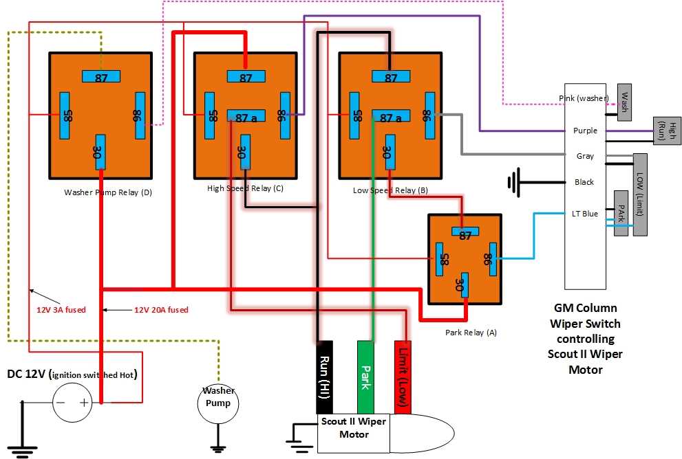 gm column wiring diagram