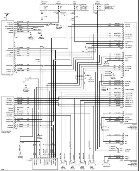 1997 ford explorer stereo wiring diagram