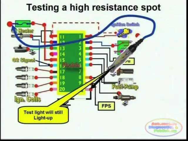 fuel injection fuel injector wiring diagram