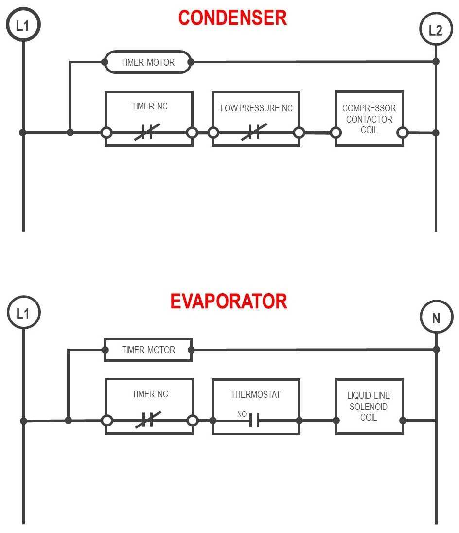 defrost timer wiring diagram