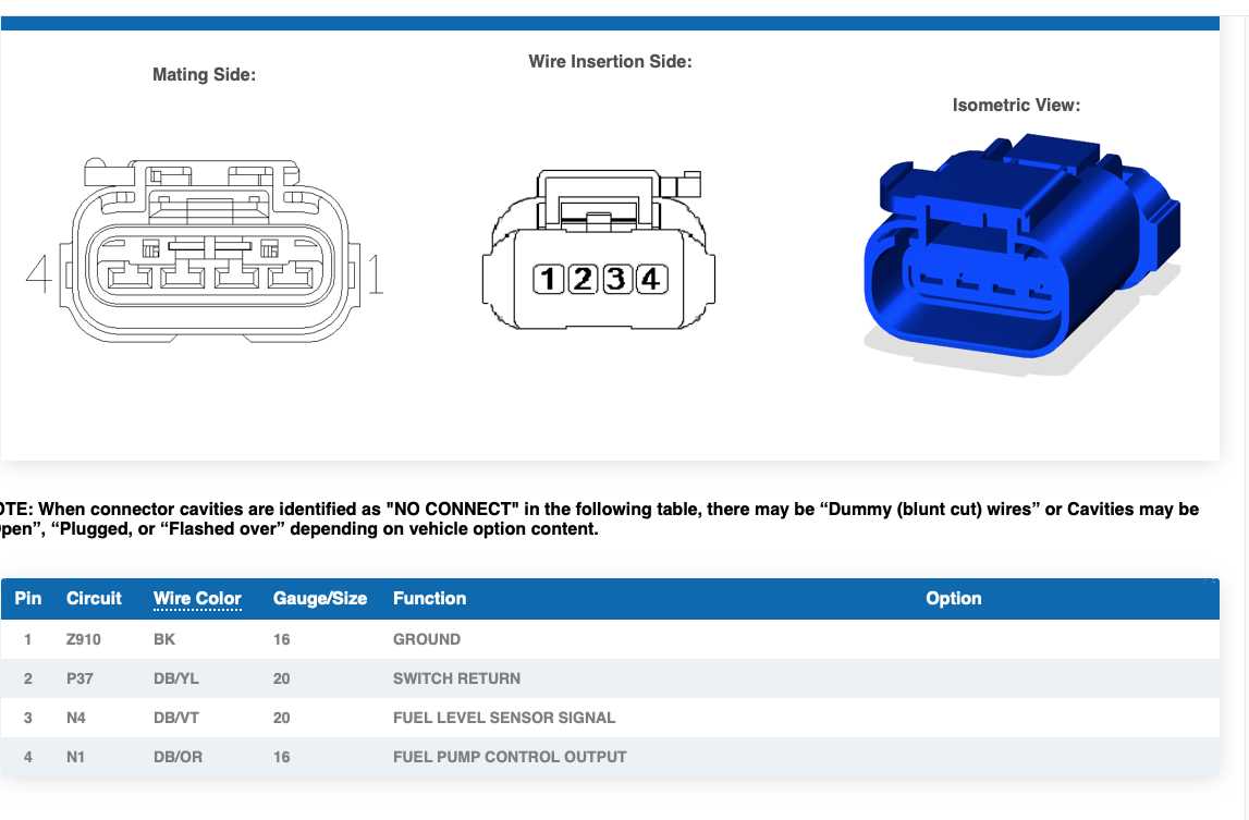 delphi fuel pump wiring diagram