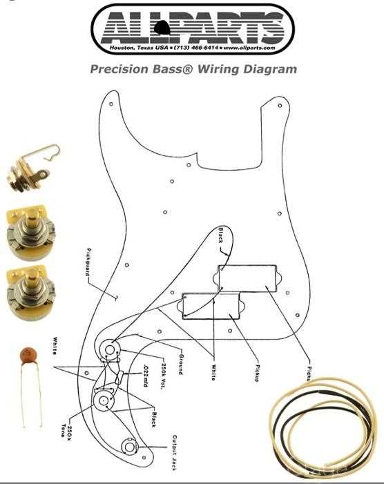 precision bass wiring diagram