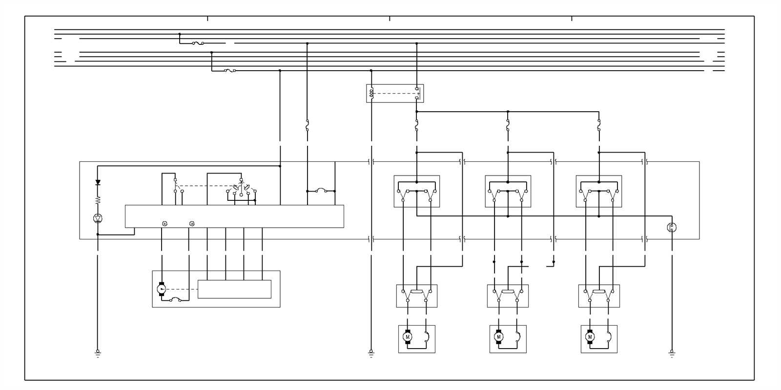 diagram g body power window wiring