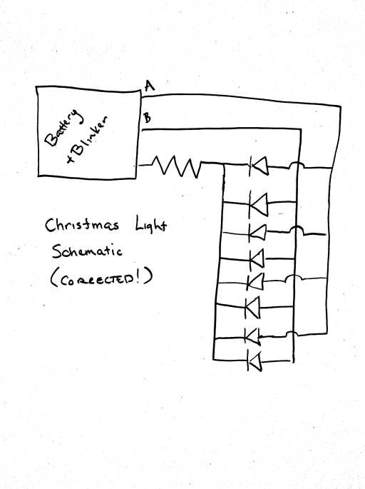 diagram of christmas light wiring