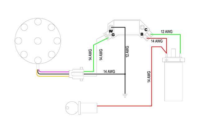 distributor wiring diagram