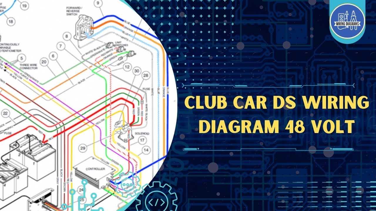 48v 48 volt golf cart battery wiring diagram