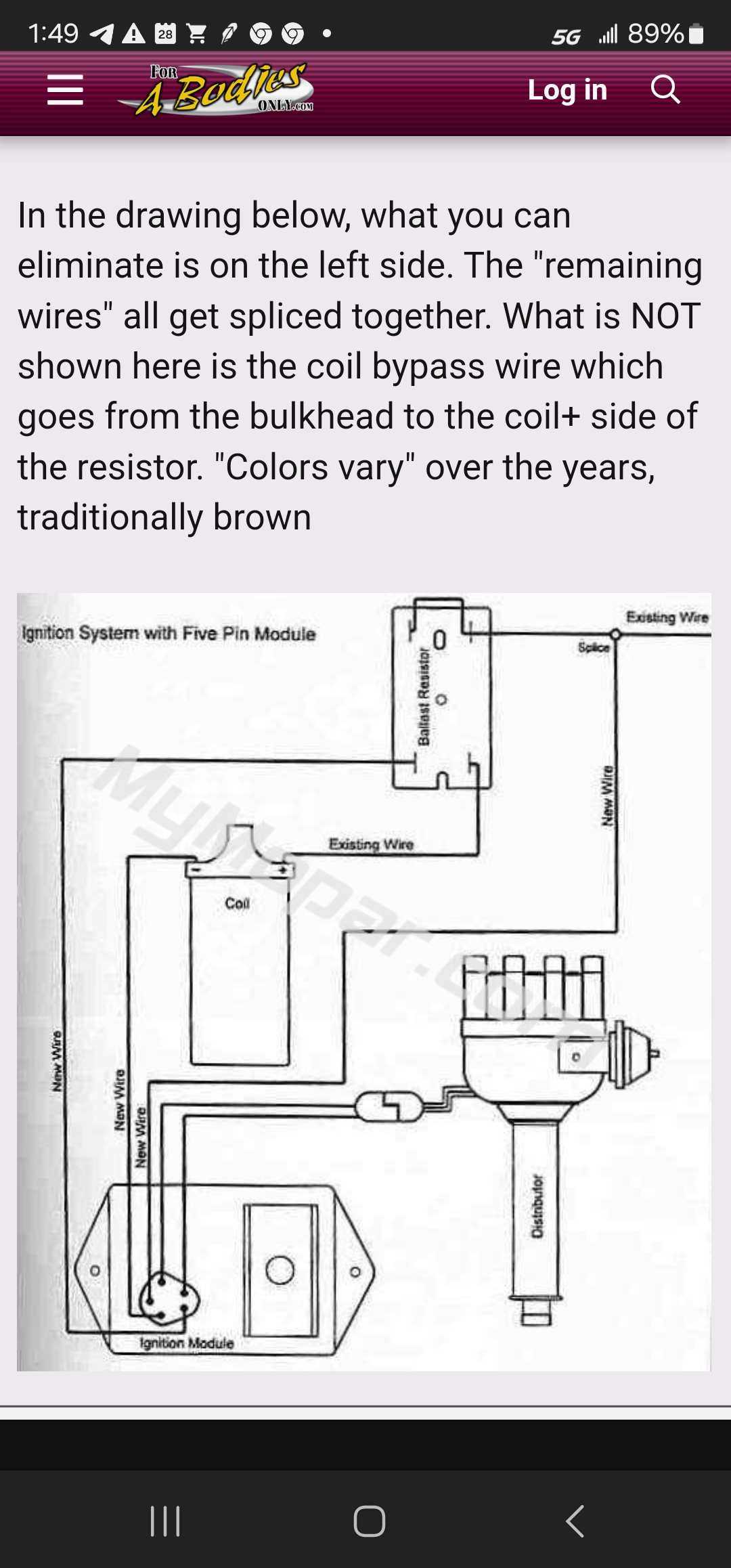 dodge ignition wiring diagram