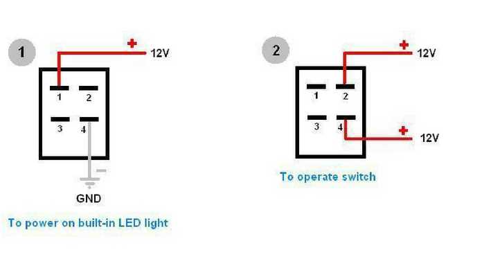 dorman rocker switch wiring diagram