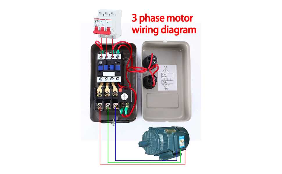 air compressor magnetic starter wiring diagram