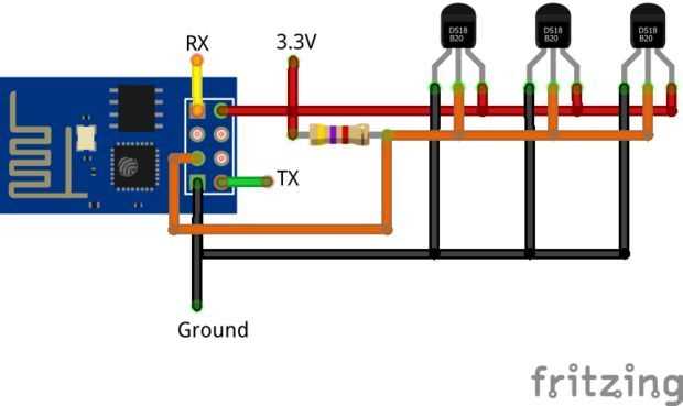 ds18 wiring diagram