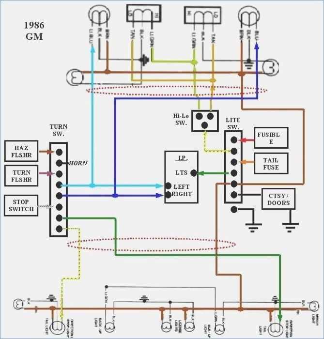 1984 chevy truck wiring diagram