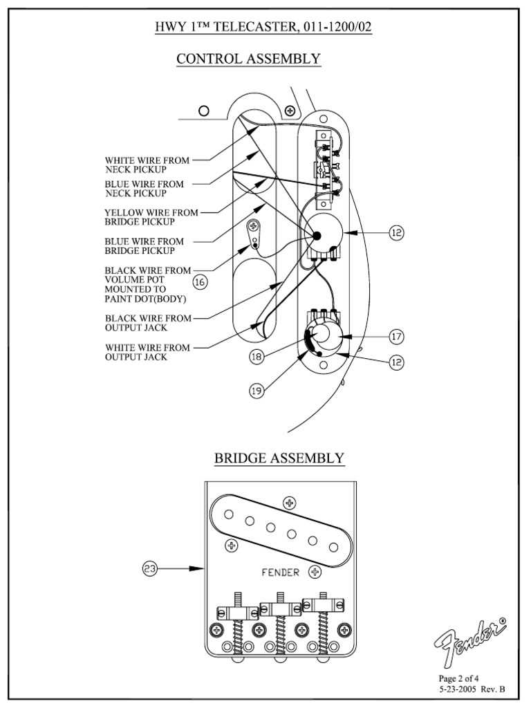 wiring diagram telecaster