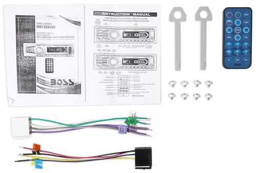 boss marine radio wiring diagram