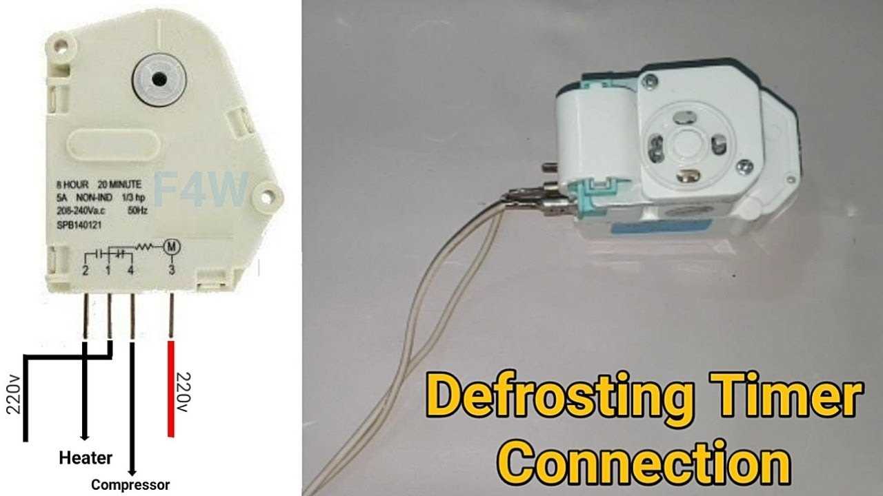 defrost timer wiring diagram