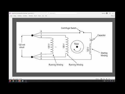 dual voltage electric motor wiring diagram