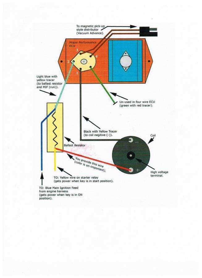 mopar electronic ignition wiring diagram