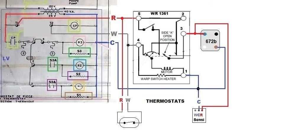 emerson thermostat wiring diagram