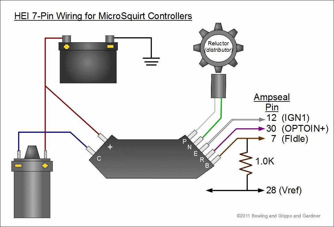 distributor wiring diagram