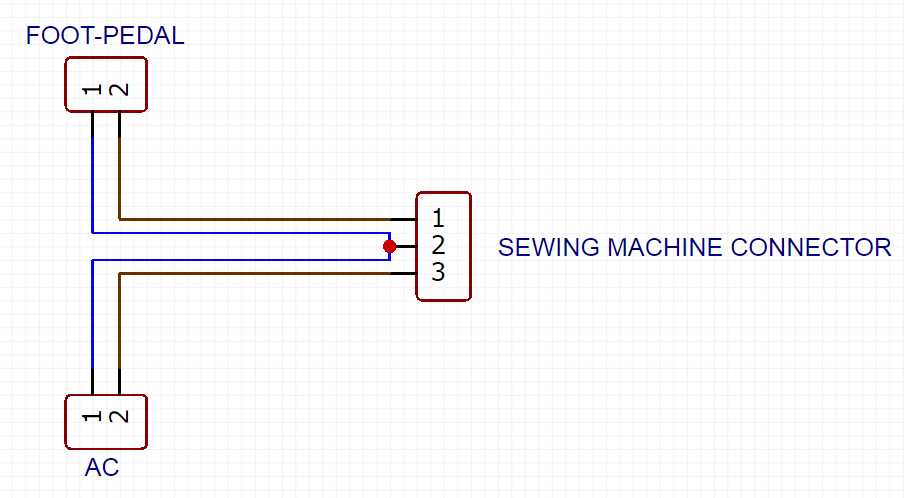 foot pedal wiring diagram