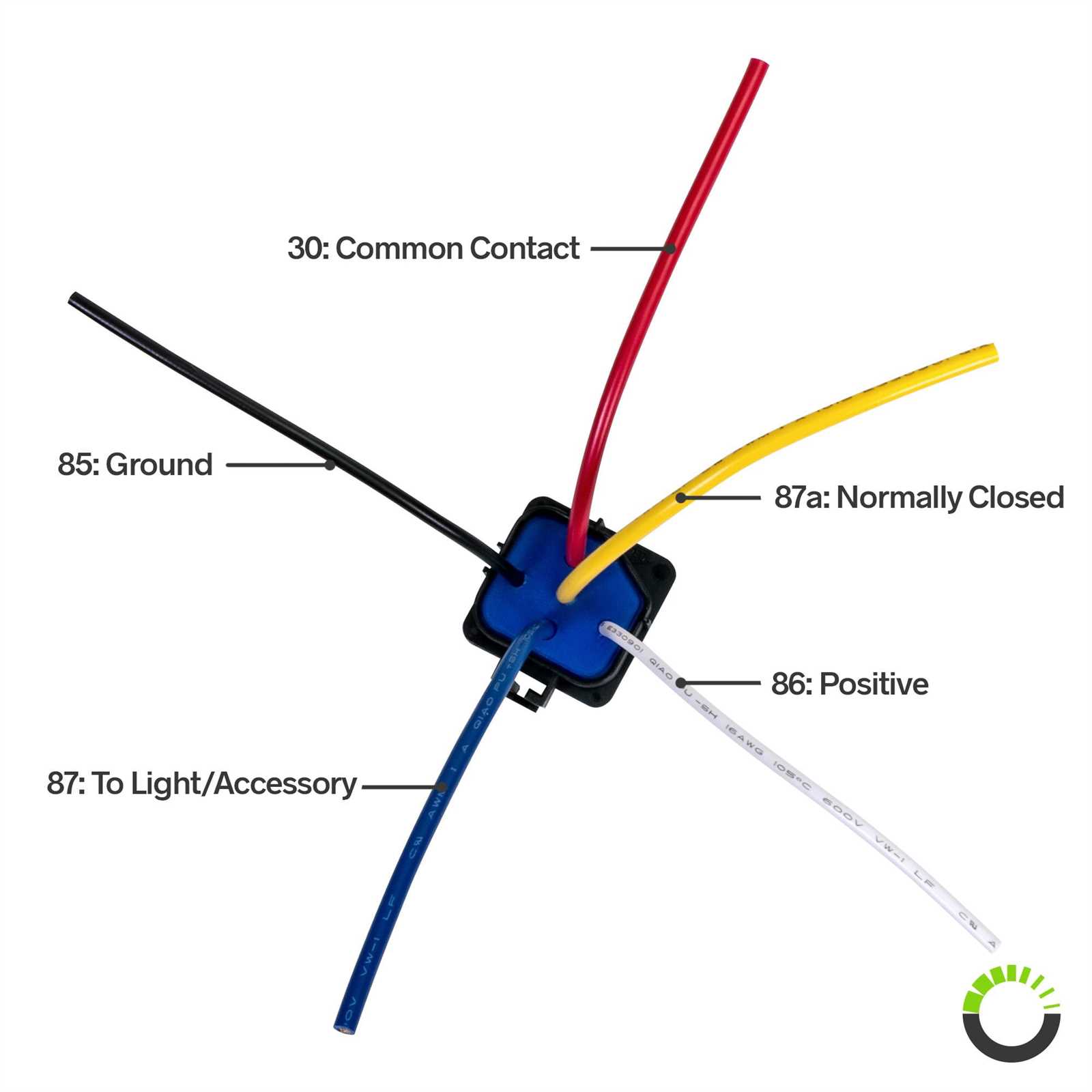 5 pole relay wiring diagram