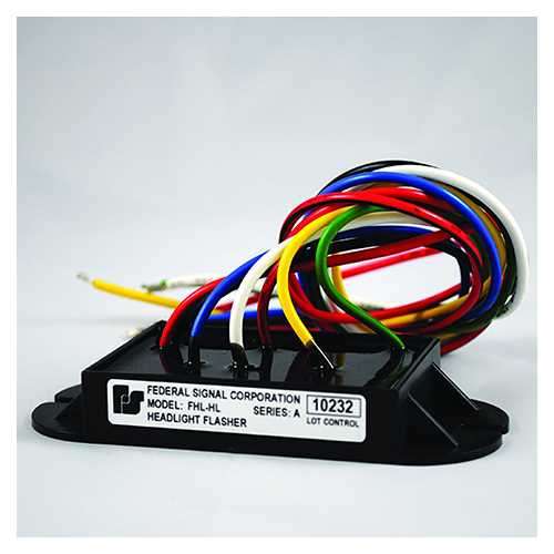 federal signal wiring diagram