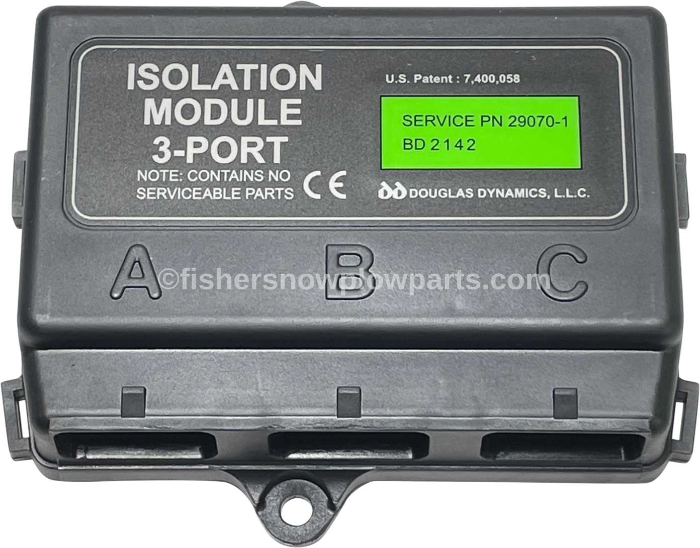 fisher plow 3 port isolation module wiring diagram