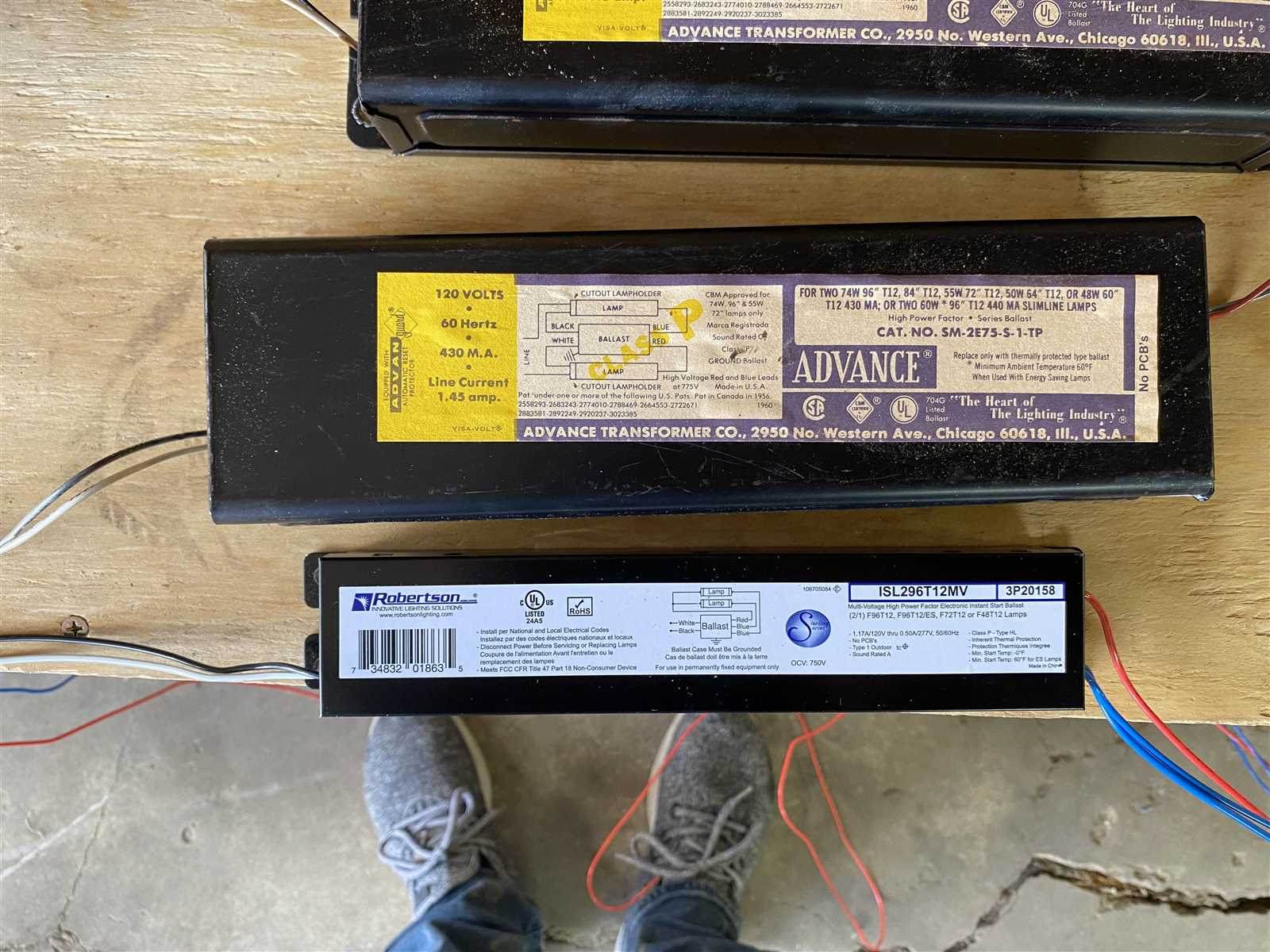 fluorescent ballast wiring diagram