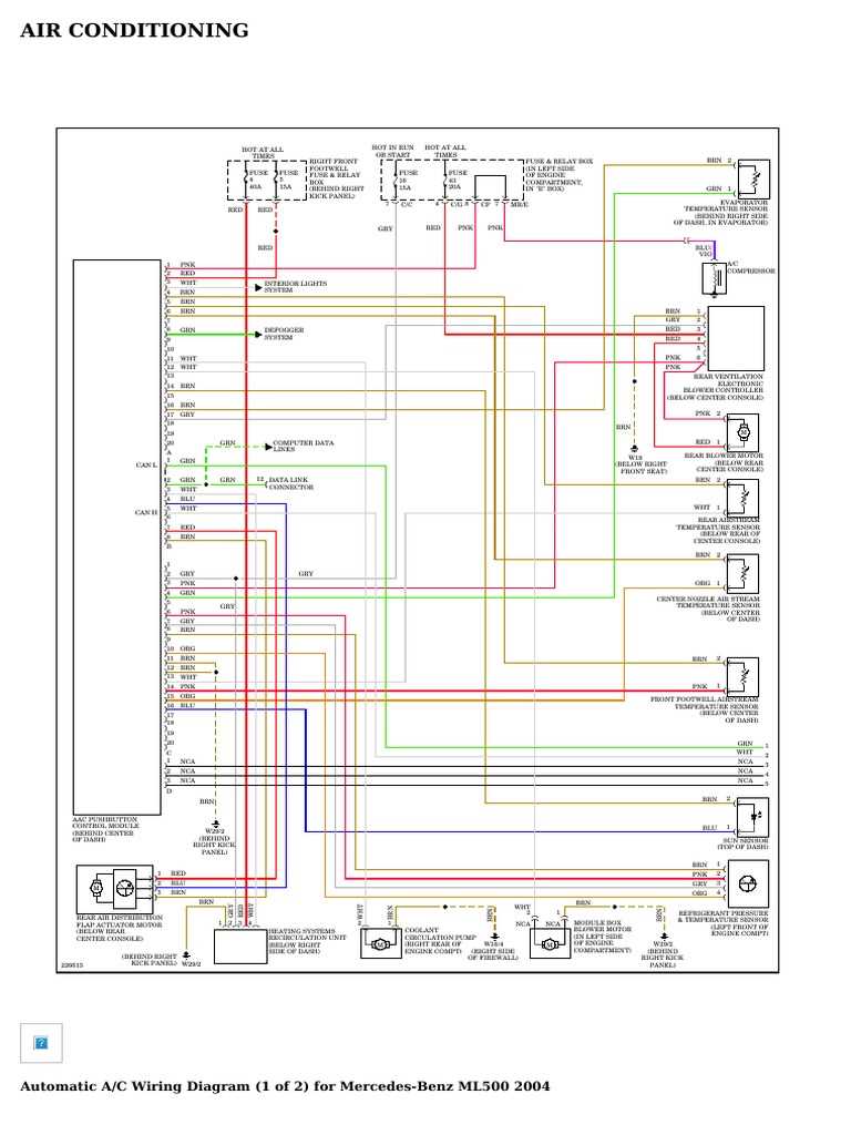 mercedes benz wiring diagrams