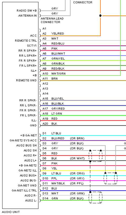 2004 dodge ram 1500 radio wiring diagram