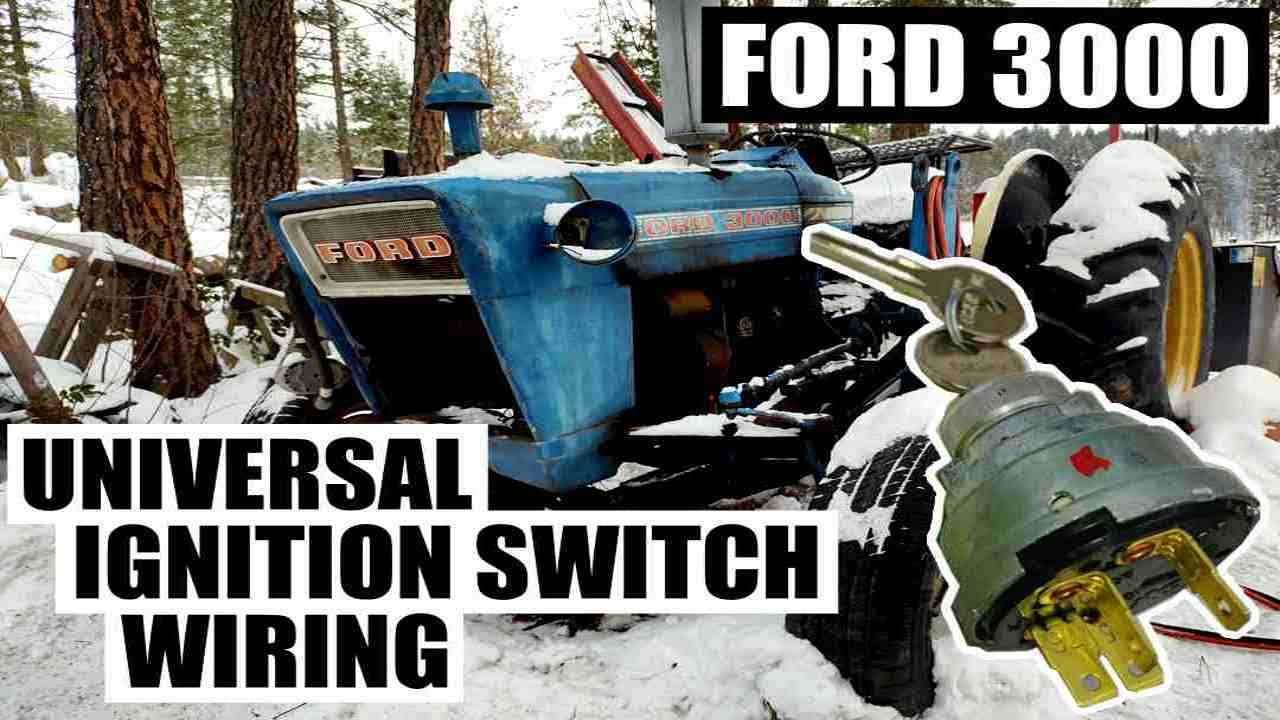 ford 4000 ignition switch wiring diagram