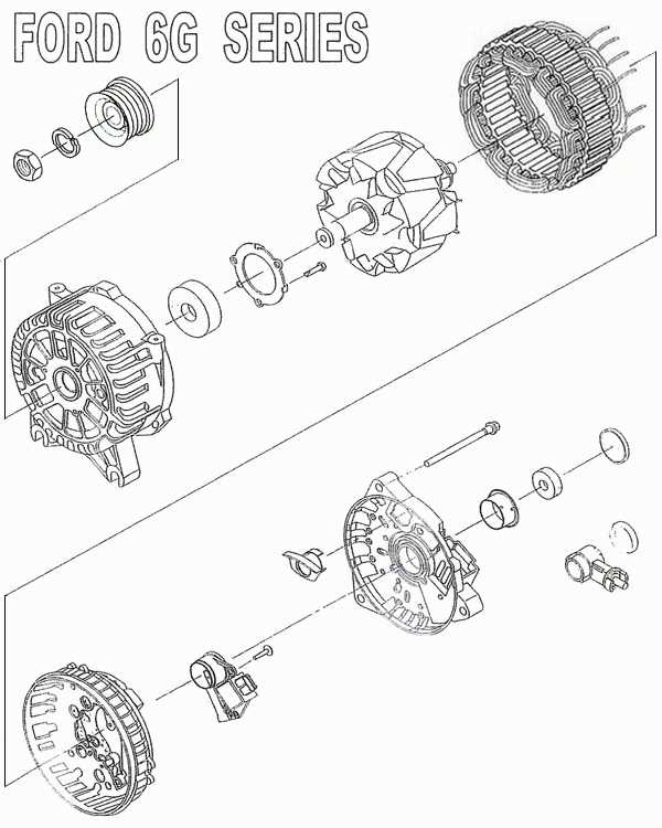 ford 6g alternator wiring diagram