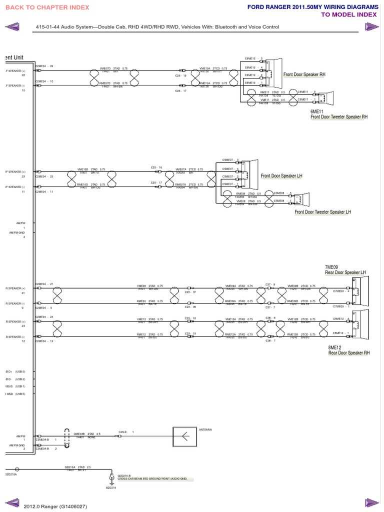 ford ranger wiring diagram