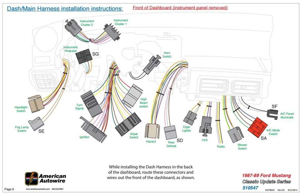 foxbody wiring diagram