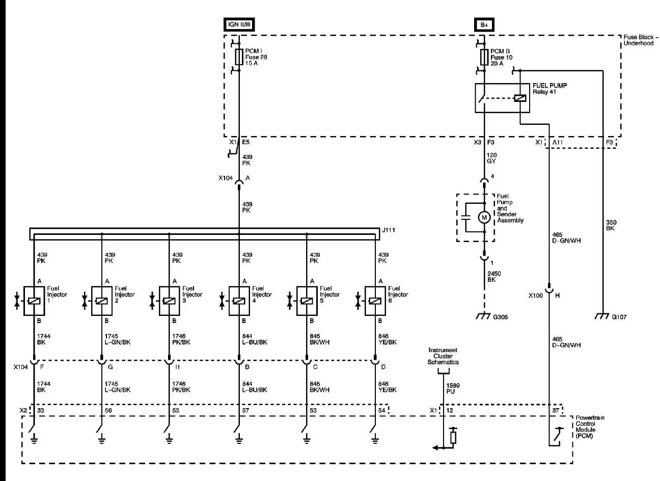 gm fuel pump wiring harness diagram