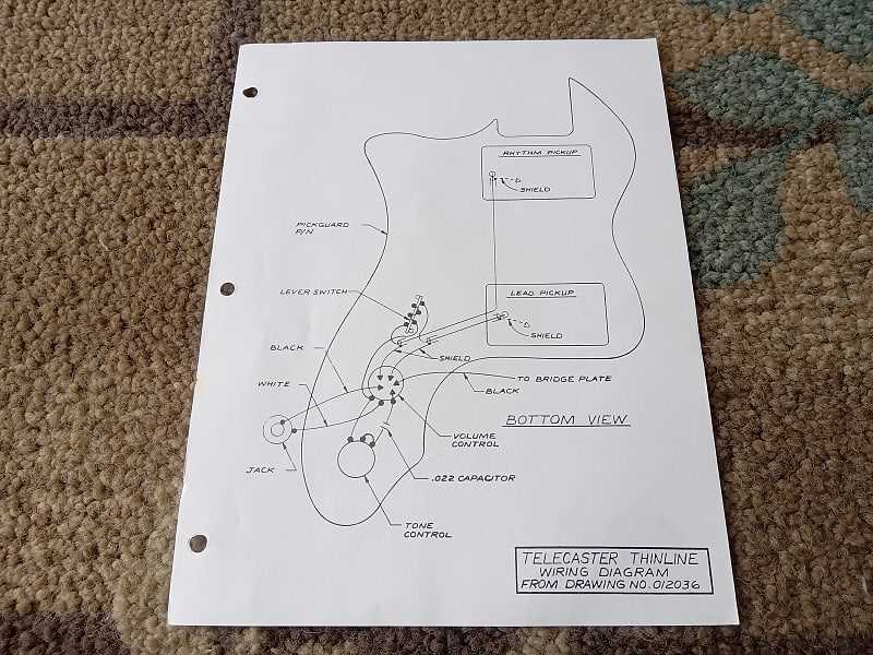 wiring diagram for fender telecaster