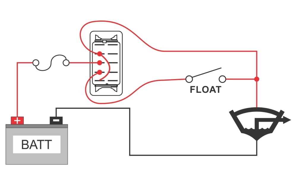 3 way bilge pump switch wiring diagram