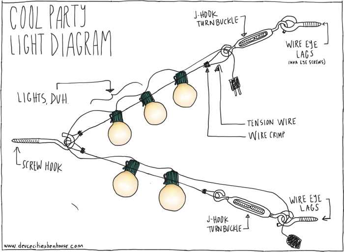 outdoor lighting wiring diagram