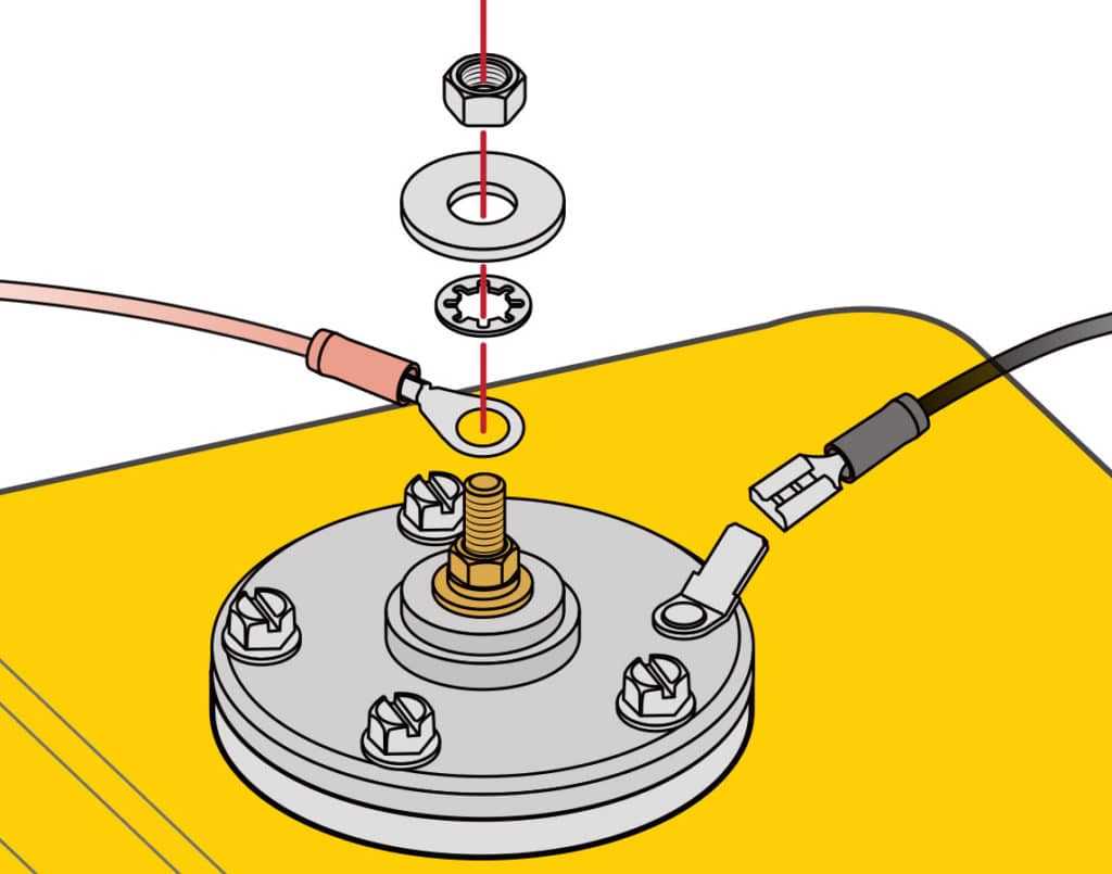 faria fuel gauge wiring diagram