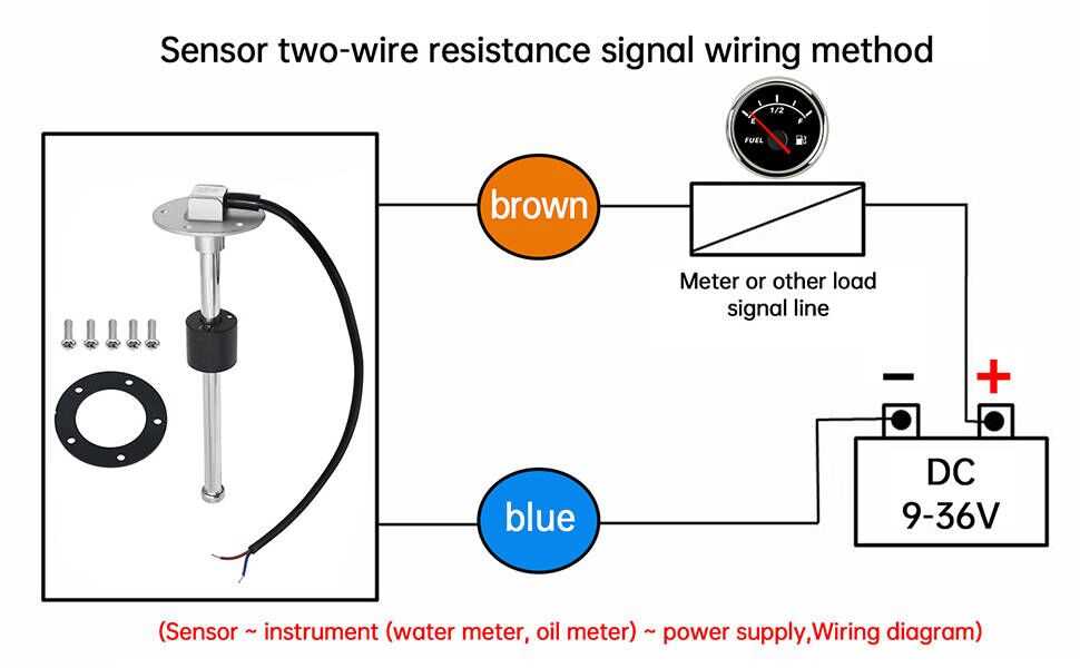 3 wire fuel sending unit wiring diagram