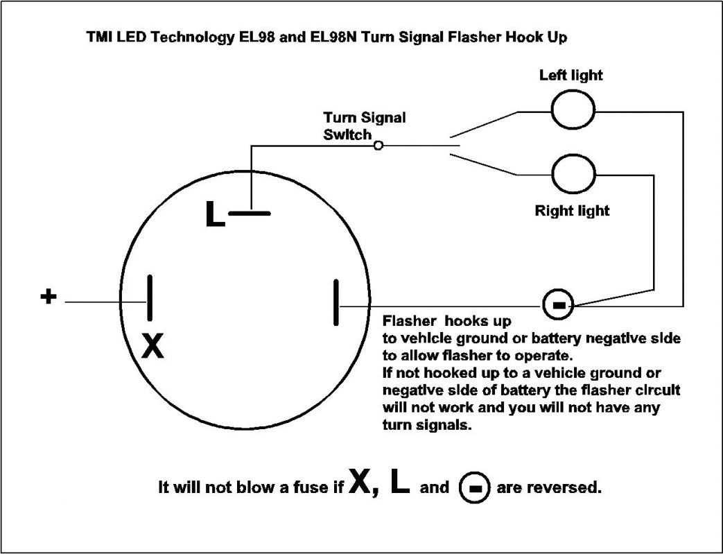 universal turn signal wiring diagram