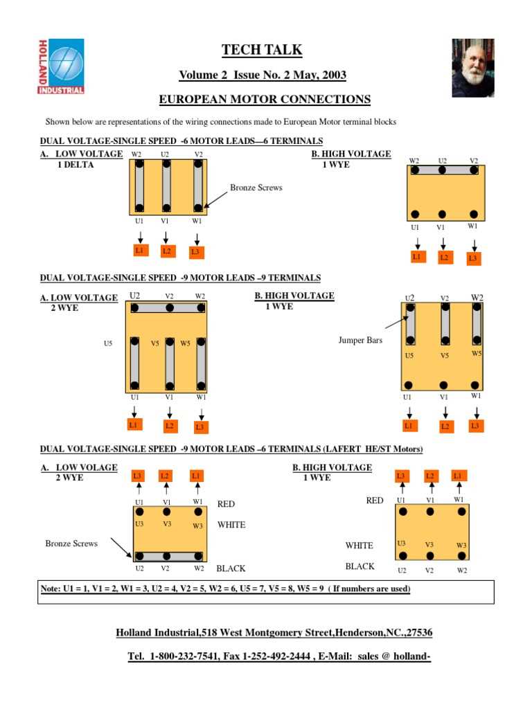 dual voltage electric motor wiring diagram