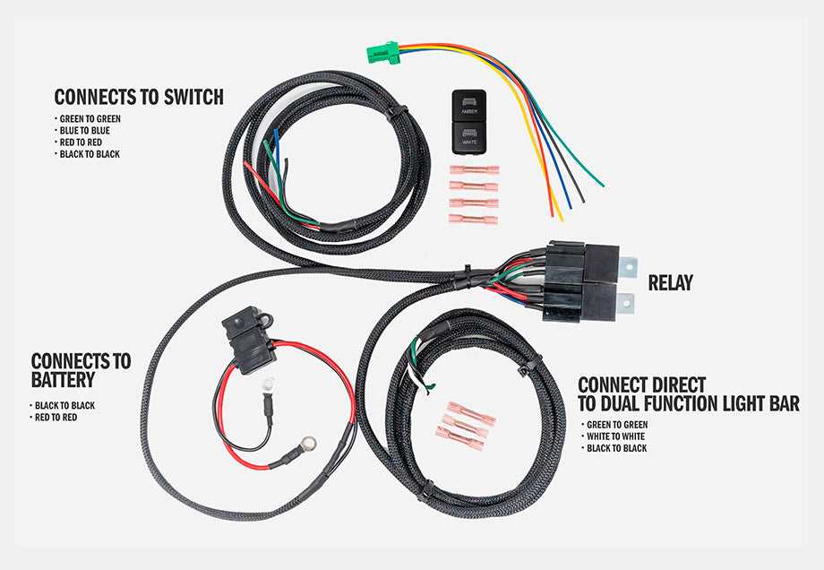 wiring diagram for light bar switch