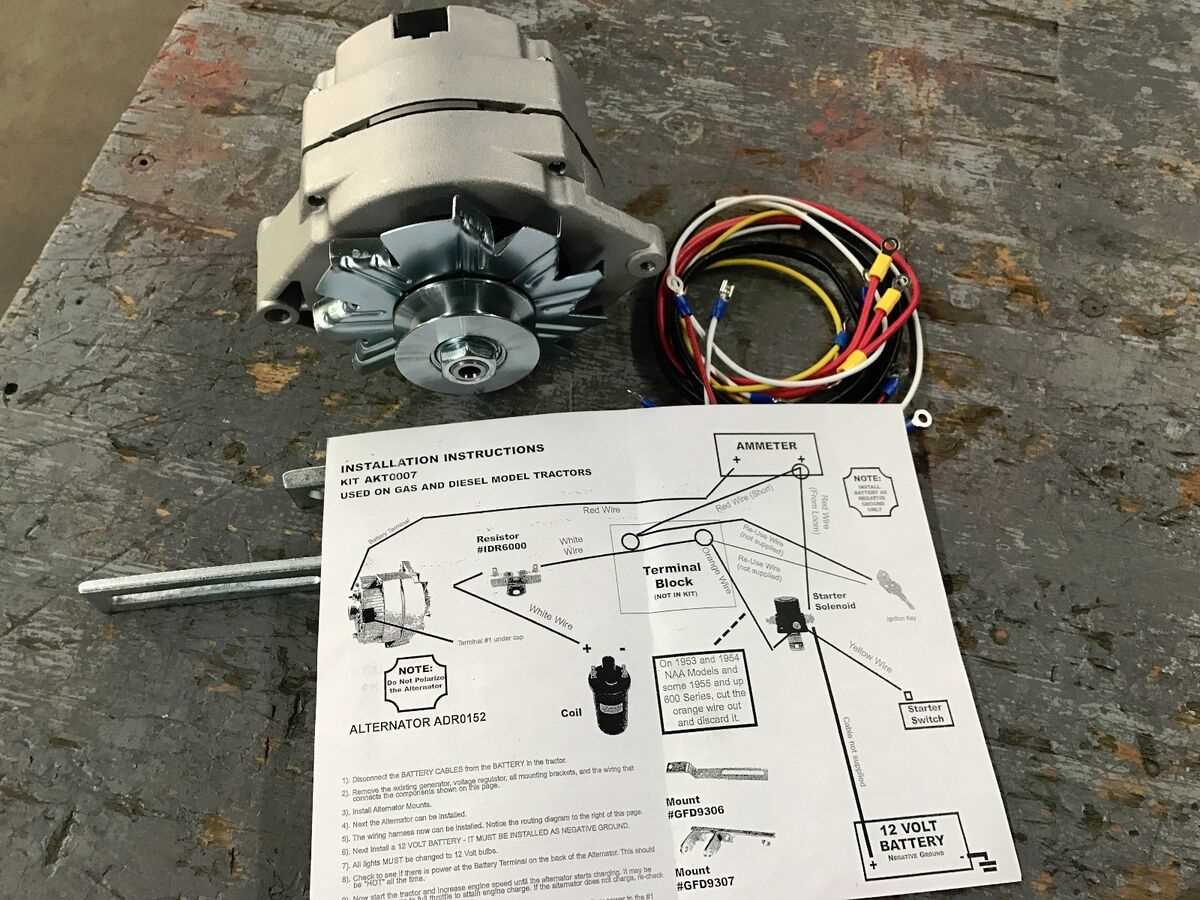 ford 8n 6 to 12 volt conversion wiring diagram