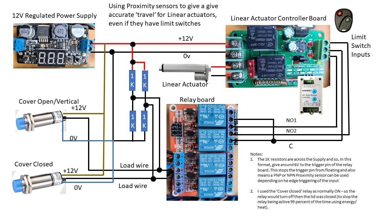 4 wire actuator wiring diagram