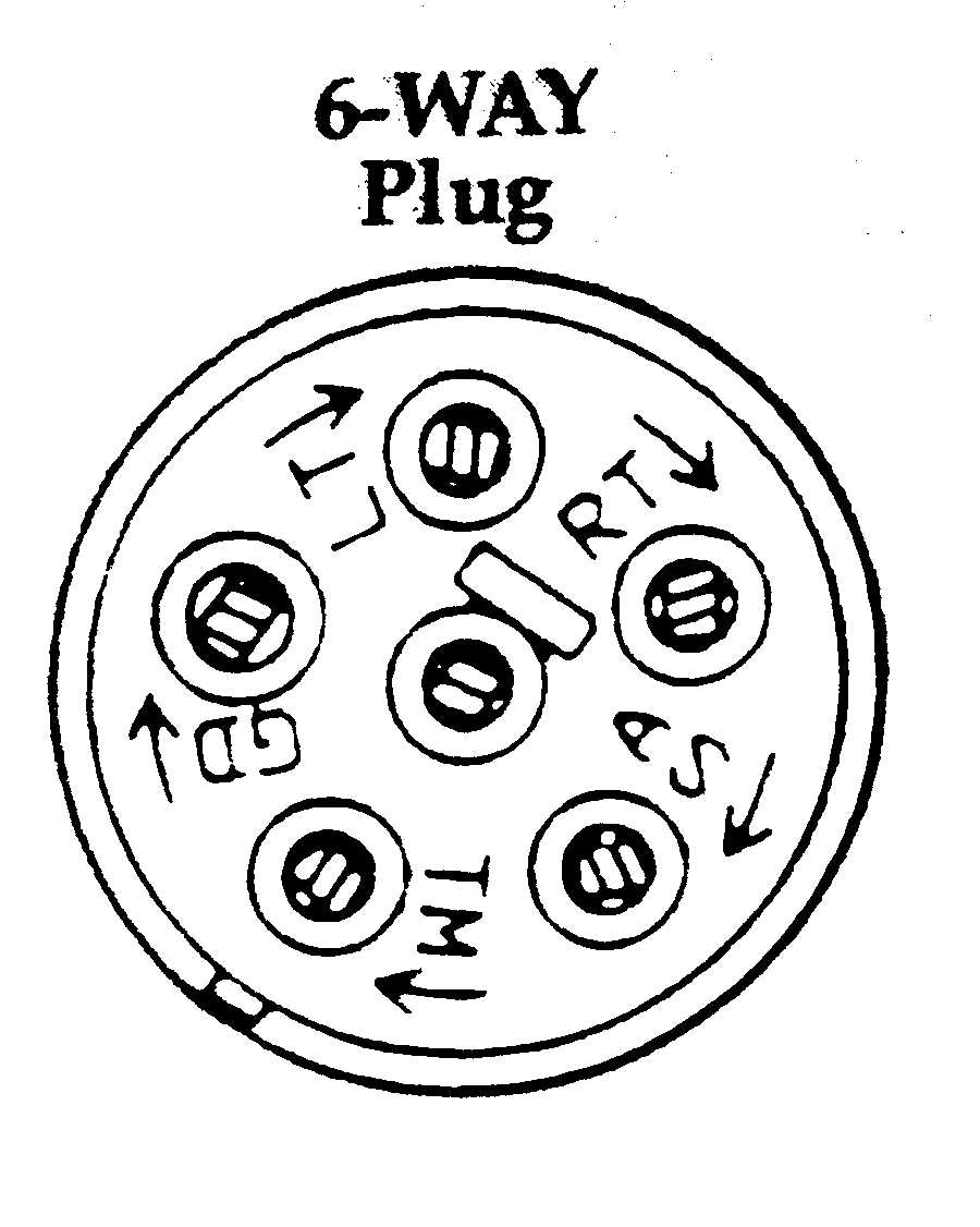 wiring diagram for 6 way trailer plug