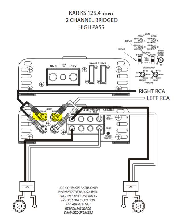 2 amp wiring diagram