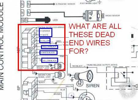 wiring diagram car alarm