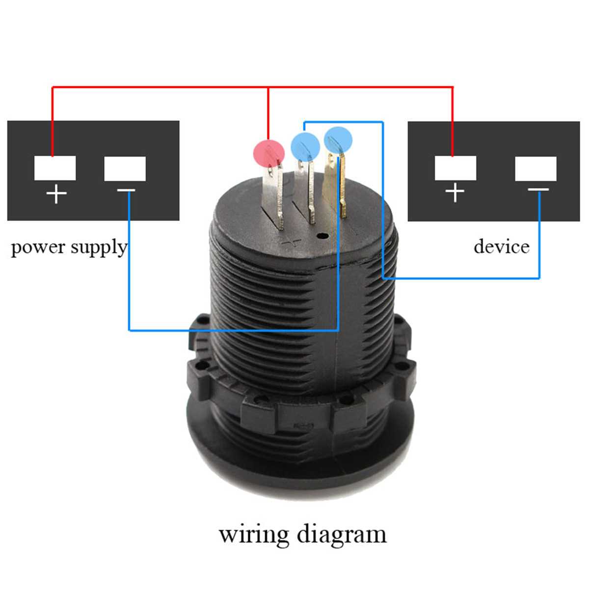 48 volt battery meter wiring diagram