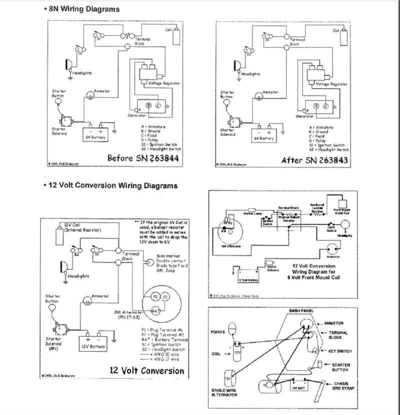 8n 12 volt wiring diagram