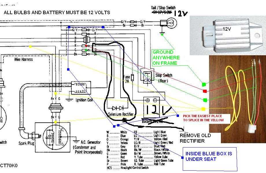 kawasaki voltage regulator wiring diagram